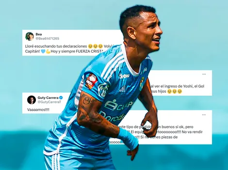 Hinchas de Cristal emocionados con el regreso de Yotún: "Es conmovedor"