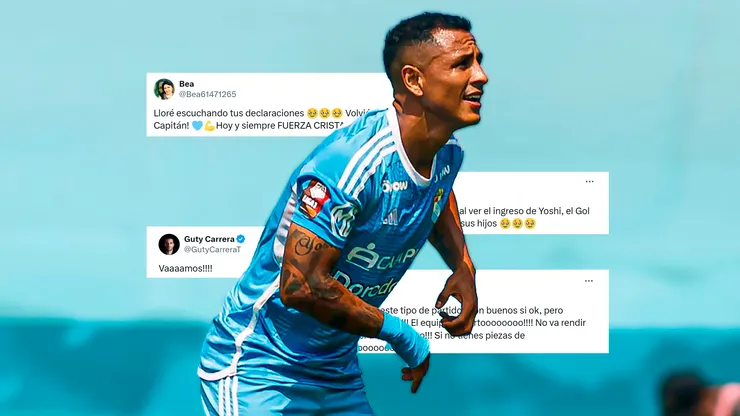 Las reacciones del hincha de Sporting Cristal al regreso de Yoshimar Yotún.