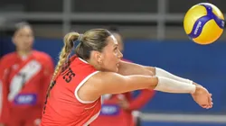Kiara Montes en la Selección Peruana de Vóley.