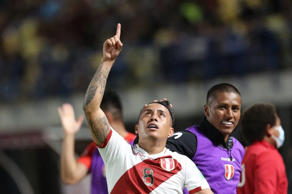 Christian Cueva en la Selección Peruana. (Photo by Edilzon Gamez/Getty Images)