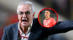 Jorge Fossati y Sebastián Britos.