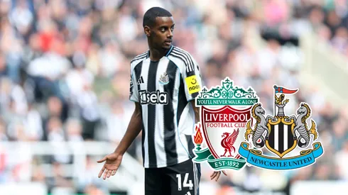 Alexander Isak con camiseta de Newcastle United.