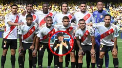 Jean Ferrari y la Selección Peruana.