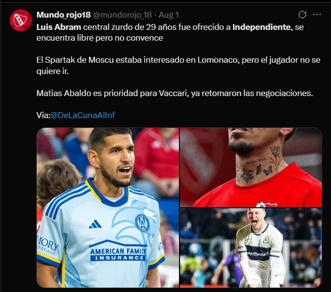 Fuente: @mundorojo_18