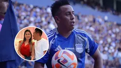 Christian Cueva y Pamela López.