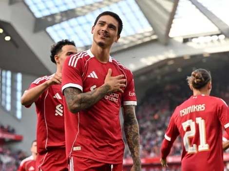 Darwin Núñez marcó gol con Liverpool en un amistoso, mientras suena en Al Hilal y Milan