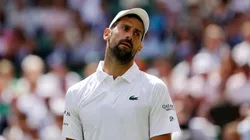 Novak Djokovic, en su último torneo disputado, Wimbledon.
