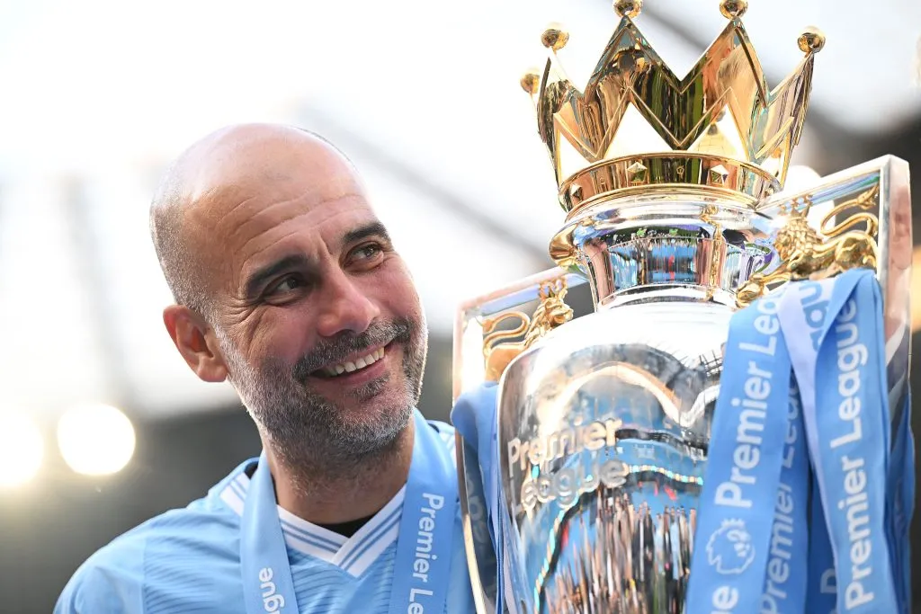 Josep Guardiola invierte bastante en el Manchester City. (Photo by Michael Regan/Getty Images)