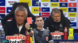 Gorosito y Autuori molestos con el arbitraje.