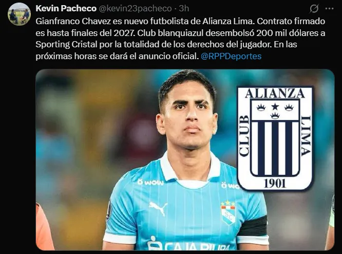 Fuente: @kevin23pacheco