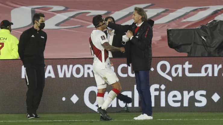 Ricardo Gareca en la Selección Peruana.