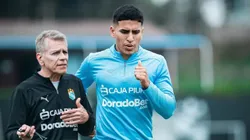 Gianfranco Chávez y Paulo Autuori.