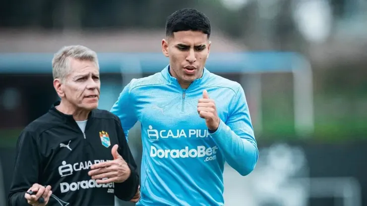 Gianfranco Chávez y Paulo Autuori.