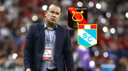 Reynoso en la previa de Melgar vs. Cristal.