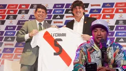 Jean Ferrari, Agustín Lozano y Reimond Manco.