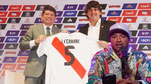 Jean Ferrari, Agustín Lozano y Reimond Manco.