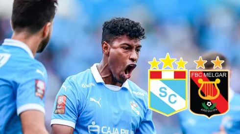 Miguel Araujo con camiseta de Sporting Cristal.
