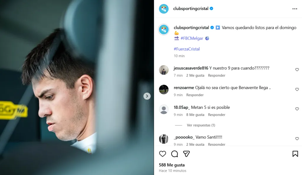 Fuente: Sporting Cristal