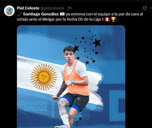 Fuente: @pielceleste