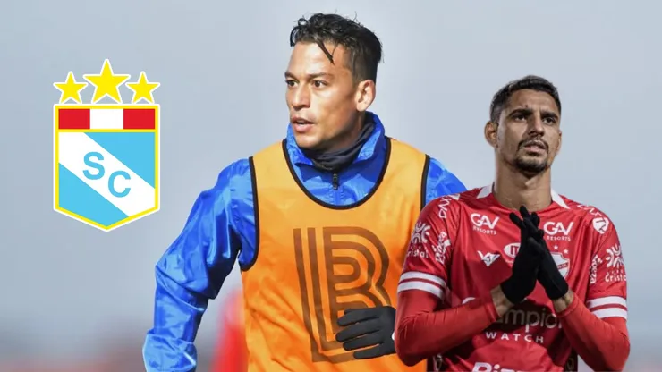 Cristian Benavente y Daniel Amorim.
