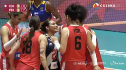 Perú vs. Colombia por la Copa Panamericana de Vóley 2025.
