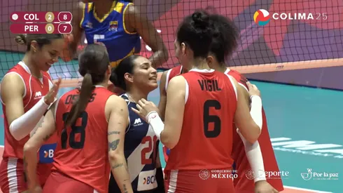 Perú vs. Colombia por la Copa Panamericana de Vóley 2025.