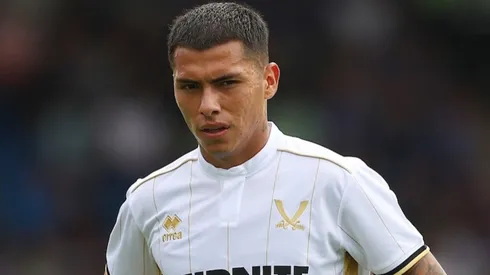 Jefferson Cáceres, jugando para Sheffield United.