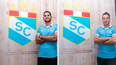 Luis Abram y Cristian Benavente.