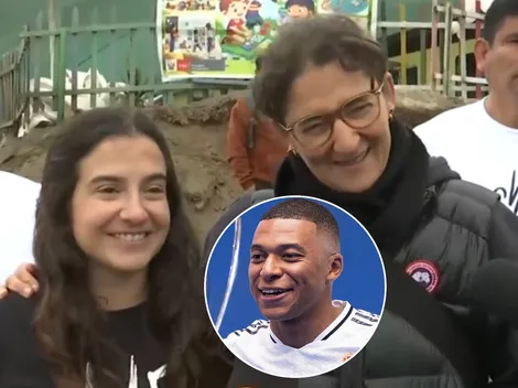De París a Ancón: mamá de Mbappé probó olla común y no ocultó su emoción