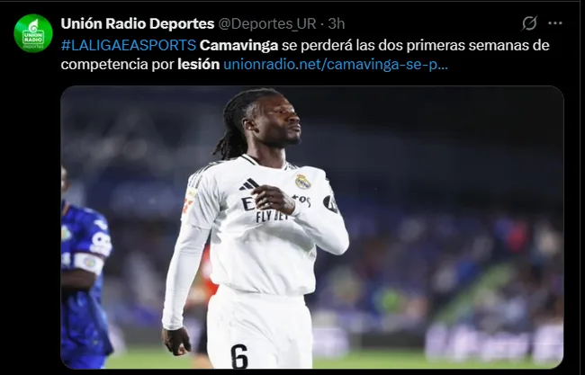 Fuente: @Deportes_UR