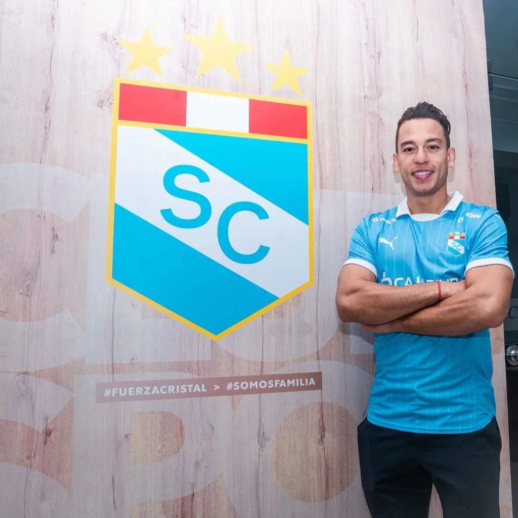 Cristian Benavente en Sporting Cristal. (Foto: X).