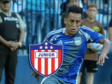 Emelec respondió a Junior por el interés a Christian Cueva