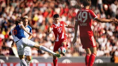 Felipe Chávez, en el amistoso ante Grasshopper.