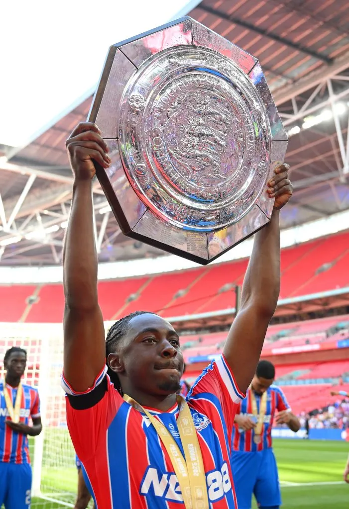 Eberechi Eze campeón con el Crystal Palace (Foto: Getty).