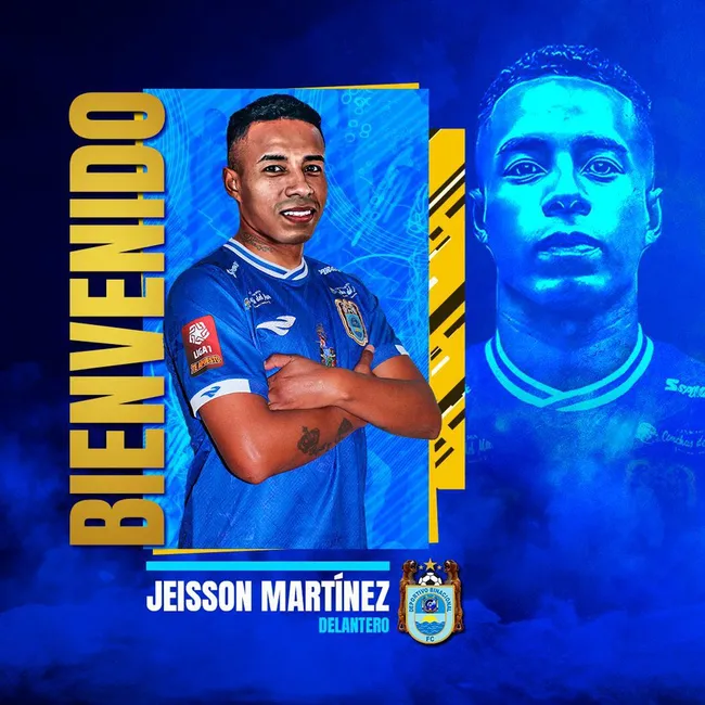 Jeisson Martínez competirá en la Liga 1. (Foto: X).
