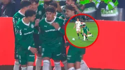 Palmeiras marcó el 1-0 ante Universitario de penal.