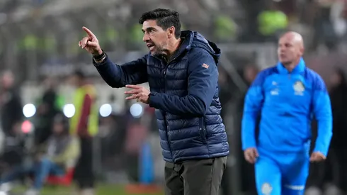 Abel Ferreira, DT de Palmeiras, en el partido de ida ante Universitario.