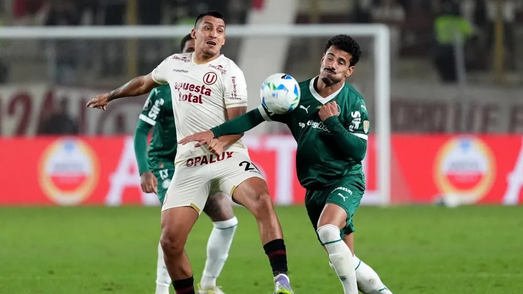 Universitario la pasó mal ante Palmeiras (Getty Images).
