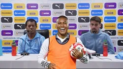 Julio César Uribe, Pedro Aquino y Felipe Vizeu.