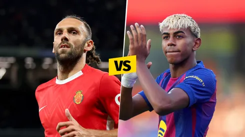 Muriqi y Lamine Yamal, figuras de Mallorca y Barcelona.