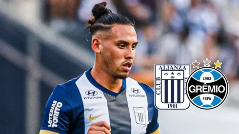 Erick Noriega con camiseta de Alianza Lima.