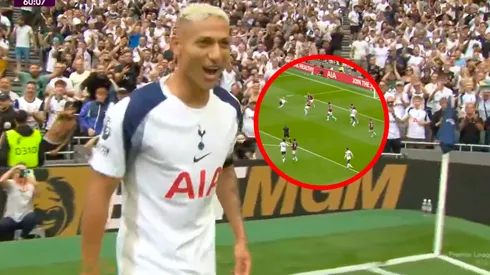 El video del gol de Richarlison ante Burnley.