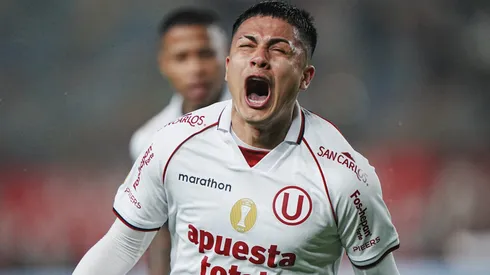 El festejo de Universitario en la victoria por la mínima diferencia frente a Sport Boys.