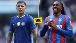 Enzo Fernández y Eberechi Eze, figuras de Chelsea y Crystal Palace.