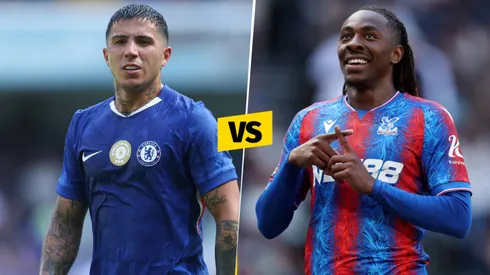 Enzo Fernández y Eberechi Eze, figuras de Chelsea y Crystal Palace.