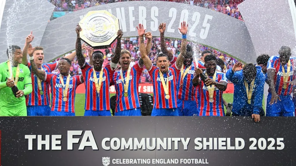 Crystal Palace viene de ser campeón del Community Shield (Getty Images).