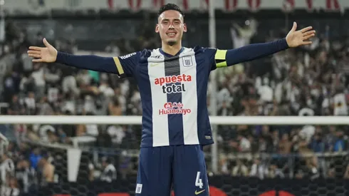 Erick Noriega en su último partido con Alianza Lima.