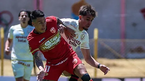 Sport Huancayo (1-1) Universitario por la Liga 1 de Perú.