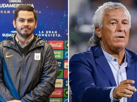Franco Navarro Jr. no discute a Néstor Gorosito, pero lo advirtió por la prioridad de Alianza Lima