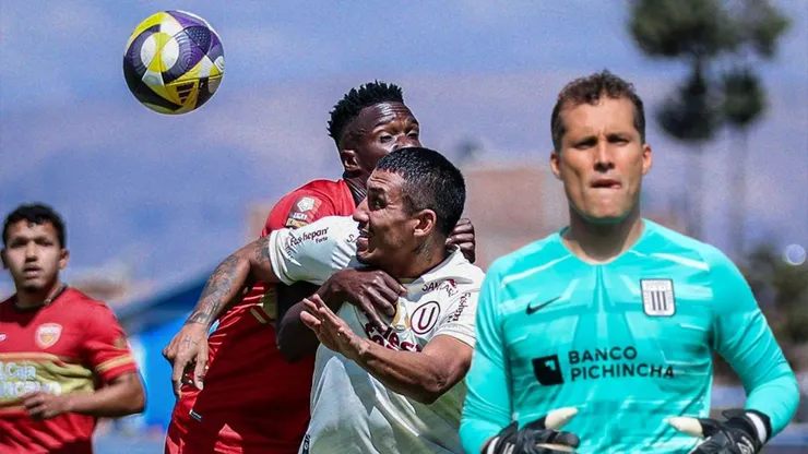 Sport Huancayo vs. Universitario y Leao Butrón.